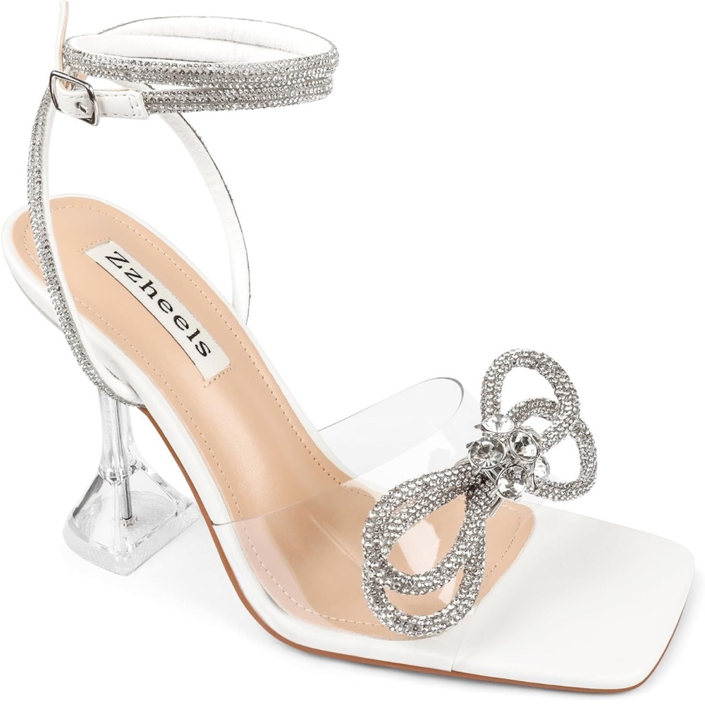 Brand new/never worn bridal heels, size 8.5 - never ended up wearing them!